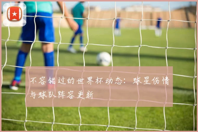 不容错过的世界杯动态：球星伤情与球队阵容更新